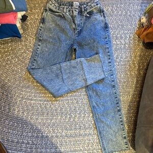 Classic Blue Women's Mom Jeans